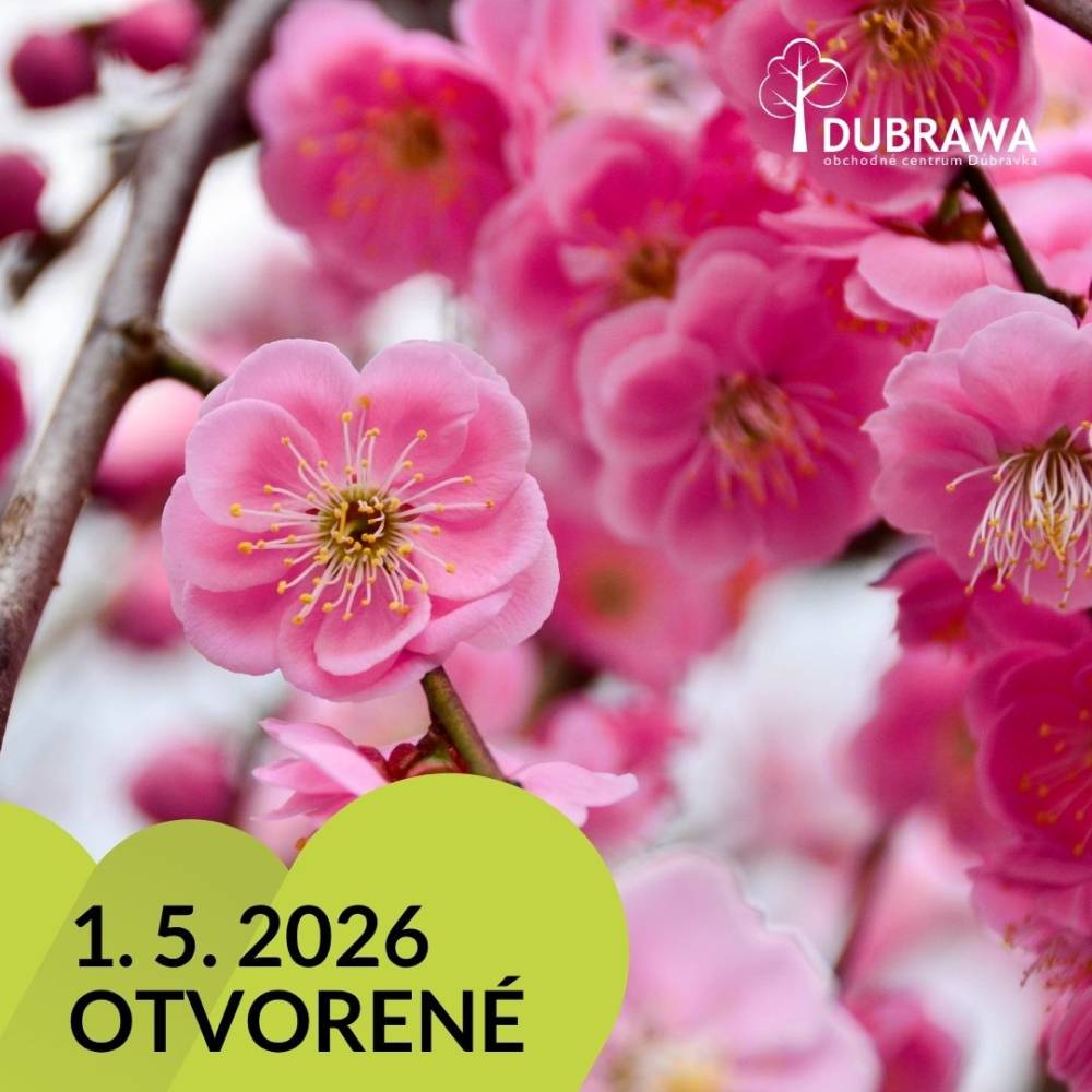 Otváracie hodiny 1.5.2026